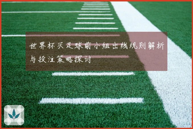 世界杯买足球前小组出线规则解析与投注策略探讨